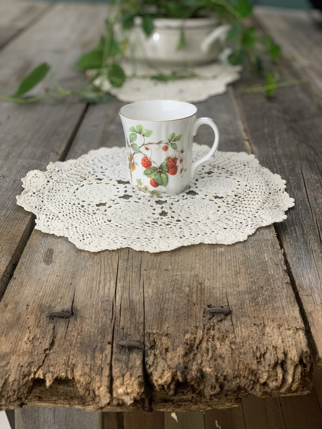 Native apothicaire accessoire Tasse Framboise - Petits fruits Duchess England Collection des mugs individuels